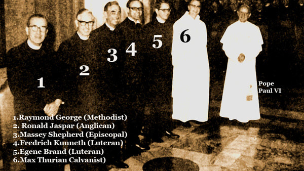 Vatican Council II, in 1965, where the assistance of six Protestant ministers were solicited