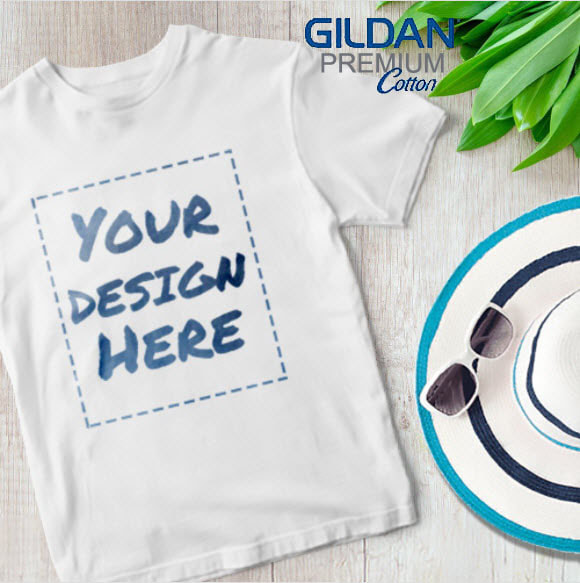 Custom design t-shirt service