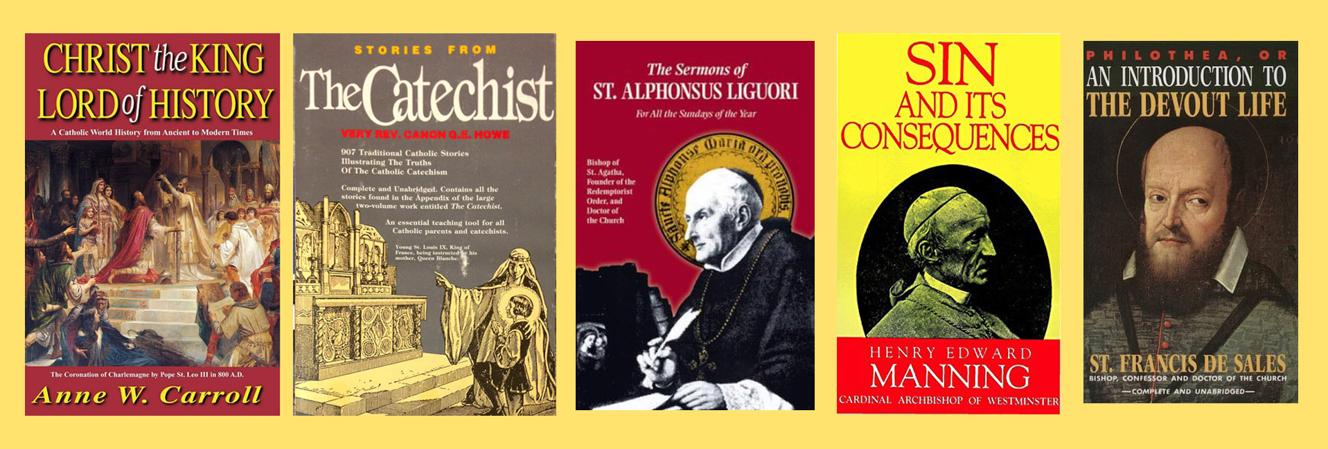 Catholic Saints books