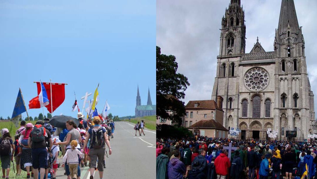 Chartres pilgrimage 2023