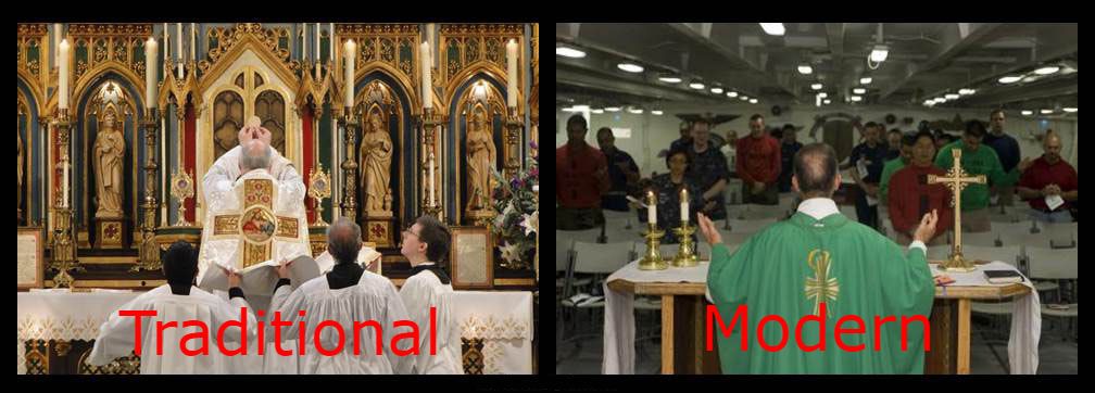 Traditional Catholic Mass vs Novus ordo Missae