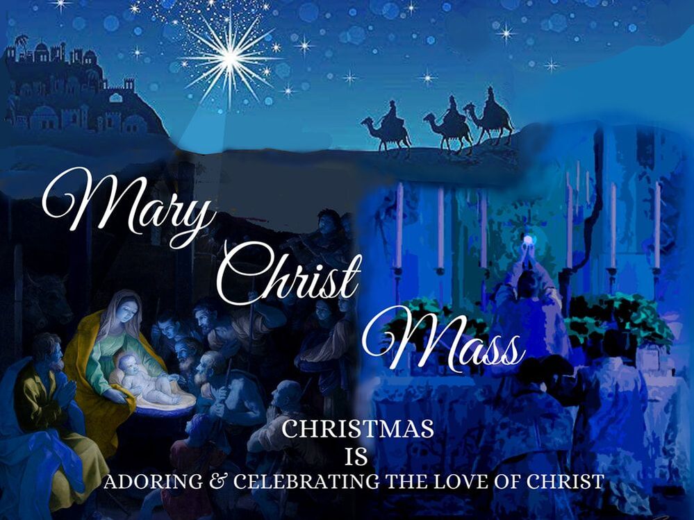 Christmas is a time for adoring and celebrating the love of Christ.