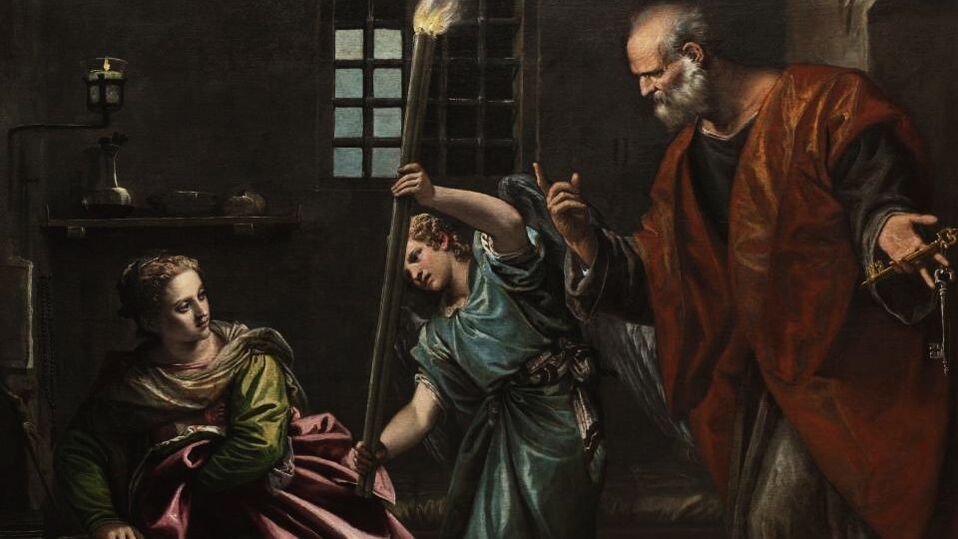 St. Agatha Visited in Prison by St. Peter,  Why turn to St. Agatha in life’s difficulties?